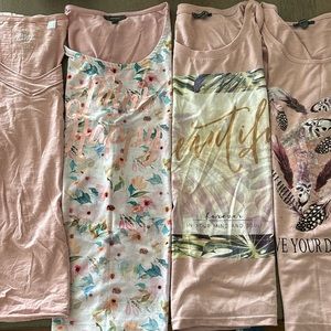 Set 4 at t-shirts Montego&Esprit